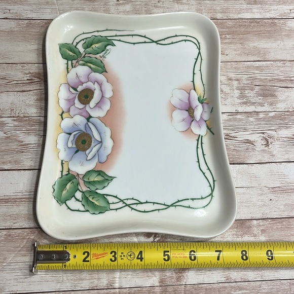 RARE Royal Munich Signed “Guinard” Hand Painted  Floral Cup Platte Tray - Picture 10 of 10